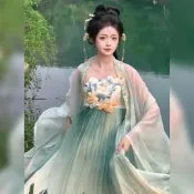 臺灣現貨新款四季春唐制漢服女訶子裙大袖衫刺繡古裝超仙國風日常漢服批發