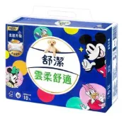 Kleenex 舒潔 雲柔舒適迪士尼限定版抽取衛生紙 100抽x10包x2串