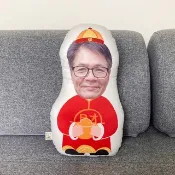 【客製化禮物】財神爺抱枕