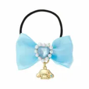 asdfkitty可愛家精品店 asdfkitty*大耳狗 緞帶彈力髮束/髮飾/髮圈-日本正版商品
