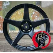 【質感輪業】全新鋁圈 18吋 台製 五爪 類 XXR535 平光黑  5/100 5/108 5/114.3