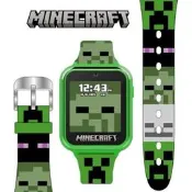 【現貨免運】正版 Minecraft 兒童智慧手裱 觸控螢幕互動手裱 10個可自訂的鐘面 內建相嘰 錄影嘰 鬧鐘 計算器