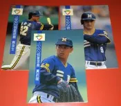 鄭幸生 霸多 黃武雄  職棒三年 1992 明星球員 明星賽球員卡