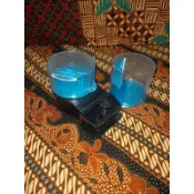 👉水族週邊外掛 自動餵食器 低水位過濾器 降水溫電風扇/HY-302 500L 深水馬達（ 二手）