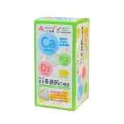 健而美生活廣場 渡邊 多源鈣口嚼錠 60錠/盒