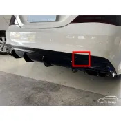 現貨☚ BENZ W117 CLA250 CLA45後下巴專用 亮黑後拖車蓋 後保拖車蓋 已烤漆 副廠 賓士