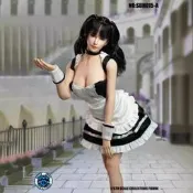 現貨SUPER DUCK 1/6兵人美女頭雕 SDH015 白膚色A B C D四款頭雕