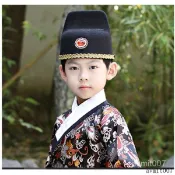 【蝦皮最低價】錦衣衛帽子兒童成人古代帽子官員帽書生帽狀元帽漢服帽烏沙財神帽