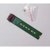 SATA 協議 M.2 NGFF SSD 轉接卡 2缺口版 保護卡 N-PN02