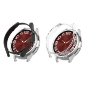(店+)PC保護殼 適用 三星 Watch 6 Classic 43mm SM-R950 SM-R955 半包 硬殼 鏤空 手錶殼手錶保護殼 保護套