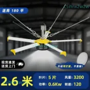 駱駝超大風量吊扇工業廠房車間商用大功率變頻電機大風扇大風力（咨詢客服運費）