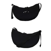 (店+)【NIKE 耐吉】Nike Aura Crescent 斜背半月包 抗撕裂尼龍布 黑 HQ4370-010