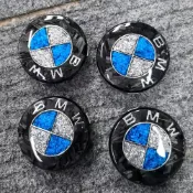 BMW 真正的碳纖維徽章引擎蓋徽標後行李箱標誌更換寶馬 3 系 E21 E30 E36 E46 E90 E91 E92 