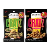 《番薯先生》日本 Glico 固力果 CRATZ 杏仁脆餅 黑胡椒培根 毛豆 日本零食 枝豆 餅乾 格力高 下酒菜