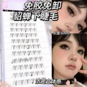 滿99出貨 四大美人免膠大容量美人假睫毛懶人假下仿真太陽自然單簇網紅超軟
