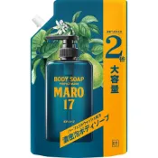 (店+)【MARO17】【補充包 800ml】男士完美沐浴乳佛手柑檸檬香 安心五大零添加 清爽高保濕