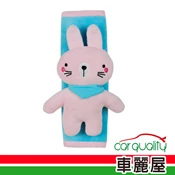 【車麗屋汽車百貨】安全帶護套 韓系 小粉兔1入KSA-003 4713909234778