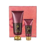 即期品【WHOO 后】天氣丹津率享洗顏蜜禮盒(國際航空版180ML+40mL)