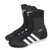 【adidas 愛迪達】休閒鞋 Japan H W 女鞋 黑 白 高筒 拳擊靴 愛迪達(JR8122)