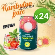 【vinut】紅毛丹果汁(330ml24罐/箱)