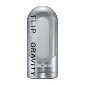 ㊣送290ml潤滑液㊣日本TENGA FLIP 0 (ZERO) GRAVITY [WHITE/細緻白]重複頂級自慰杯