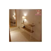 (店+)免運/可開發票 玄關桌 邊桌 置物桌 置物架 北歐玄關桌 鐵藝長條桌 簡約置物桌 單層 雙層 邊桌