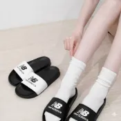 New Balance拖鞋 全黑白黑 22-29cm 男女情侶款防水拖鞋 海綿內襯 速乾 運動防水拖鞋 S8442