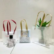 (店+)塔克 PP禮物袋 / 彩色提把袋 15cm 四方底 / 蛋糕袋 PP磨砂袋 防水袋 禮品袋 塑膠袋 透明袋