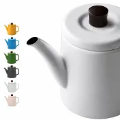 (店+)【日本 野田琺瑯】Pottle 煮水壺 手沖壺 1.5L 直火/IH可
