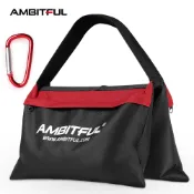 AMBITFUL 44x33cm 承重沙袋攝影工作室視頻舞台電影重型沙袋適用於燈架臂三腳架