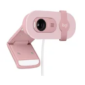 (店+)【Logitech 羅技】BRIO 100 網路攝影機 玫瑰粉