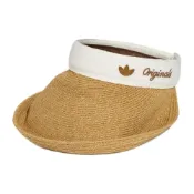 (店+)【adidas 愛迪達】ADIDAS ORIGINASL 三葉草 草帽 遮陽帽 渡假風 帽子 女款 休閒 夏日 KX6979