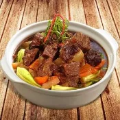 五星御廚 精選集-金門高粱半筋半肉牛肉爐x5包組(1100g/包)