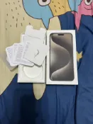 【小惡魔市集】iPhone 15 Pro max 256G 原鈦色/原廠空盒