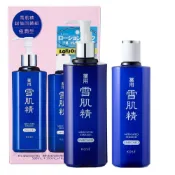 【HOTAI購】【KOSE 高絲】雪肌精超值回饋組-極潤型(雪肌精化妝水500ml+360ml+水敷容14入) 公司貨 贈同品牌紙袋