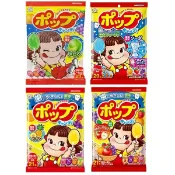 【江戶物語】 FUJIYA 不二家 POP棒棒糖 綜合水果風味棒棒糖 PEKO 牛奶妹 懷舊 派對糖果 同樂會 日本進口