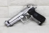 WE Beretta M9A1 手槍 GBB 瓦斯槍 新版 仿真連發版 銀 M9 M92 貝瑞塔 AIRSOFT
