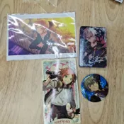 古書堂 偶像夢幻祭 正版 日谷谷子 流沙亞克力 明信片 吧唧 周邊 圖里 四樣 打包