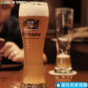 【德國進口 超大加厚 精釀小麥啤 酒杯 維森 500ML 透明 玻璃 紋路設計 適用 玻璃杯 啤酒杯 水杯 飲料杯 高腳