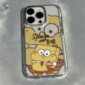 海綿寶寶 派大星蘋果14promax手機殼iPhone15透明13/12/11全包防摔軟殼xr/7/8plus