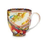 【義大利Lamart】Santa Rosalia 西西里陽光系列 古典陶瓷馬克杯 300ml 喬遷禮 入厝禮