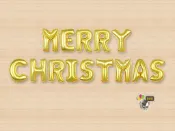 ♥氣球窩♥小尺寸英文字母鋁箔氣球.MERRY CHRISTMAS~聖誕快樂.耶誕節佈置