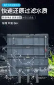 戶外錦鯉魚池過濾器過濾系統大型室外水循環設備自製周轉箱過濾箱