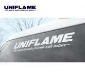 ├登山樂┤日本UNIFLAME UNIFLAME貼紙-銀#  U690055
