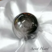 Sweet heart 田芯國際精品 Sweet Heart 田芯開運精選 💯現貨!!NO.20 頂級 帶雙眼 黑銀曜 黑曜球 防小人 辟邪擋災
