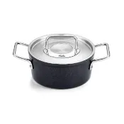 【Fissler】碳矽系列-湯鍋18cm2L/(碳矽元素可用鋼鏟)