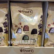Witor's 綜合含餡松露造型巧克力 1公斤 開心果 牛奶風味 榛果 可可粒[好市多~]