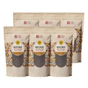 (店+)【源順】純黑芝麻粉400g-6入組 (全素/無糖/五穀粉/芝麻糊/精力湯)