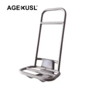 Agekusl 自行車前架菜籃架鈦合金用於小布Brompton Pikes 3Sixty Royale 折疊自行車