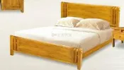 【DH】商品貨號18商品名稱《印柚》6尺印尼柚木實木床台(圖一)全實木.台灣製.備有五尺可選主要地區免運費